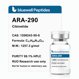 ara 290 peptide 10mg – high purity research peptide by bluewell peptides coa verified