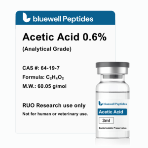 acetic acid 3ml – high purity research