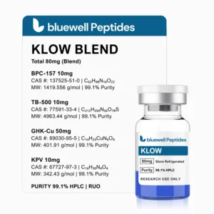 klow blend high purity 99.1% research peptides by bluewell peptides high purity coa tested.png