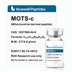 mots c peptide high purity research peptide by bluewell peptides coa verified